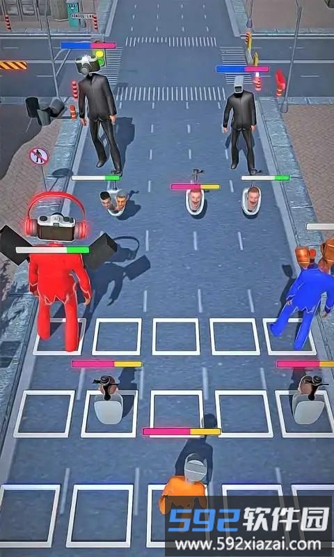 厕所怪物合并战斗官方版截图4