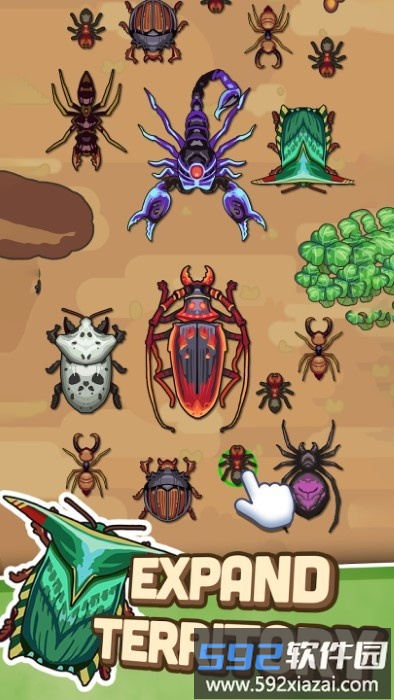 蚂蚁时代虫子战争游戏截图1