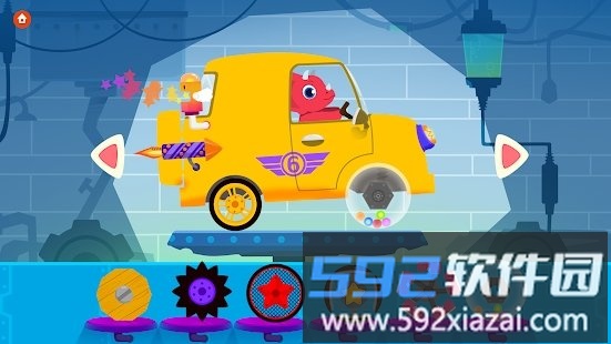 恐龙汽车游戏截图2