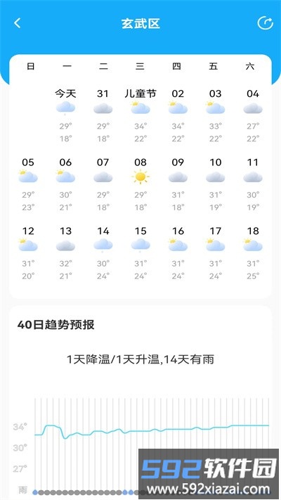 鸿运天气预报app截图4