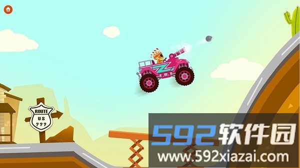 儿童闪电赛车游戏截图1