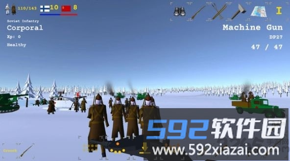 冬战战地模拟游戏截图1