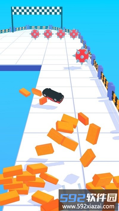 拉车冲刺游戏(pull the car)截图2