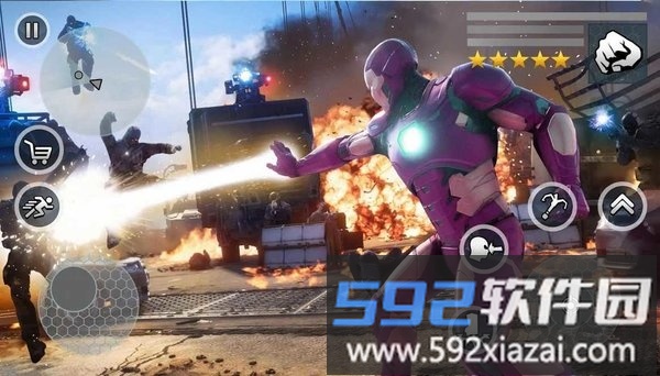 钢铁侠超级绳索英雄中文版截图1