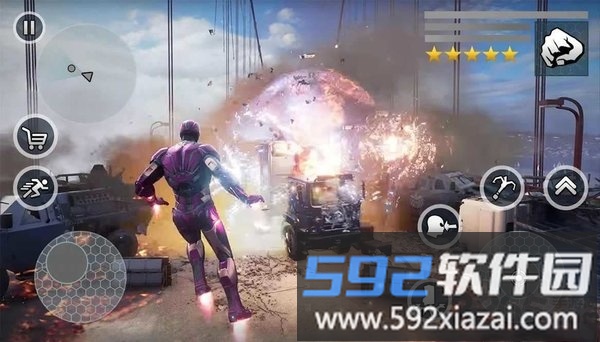 钢铁侠超级绳索英雄中文版截图2