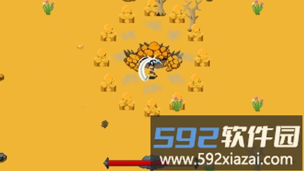 流浪荒岛小游戏截图1