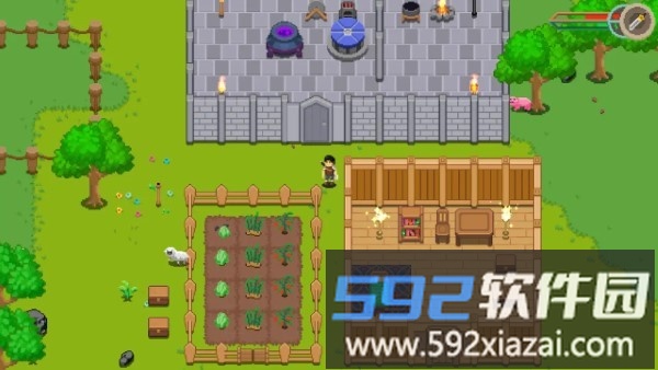 流浪荒岛小游戏截图2