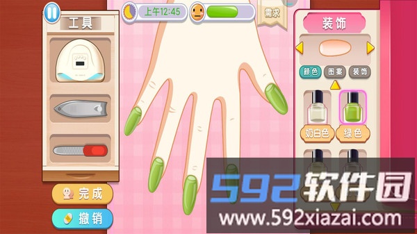 我的美甲店小游戏截图5