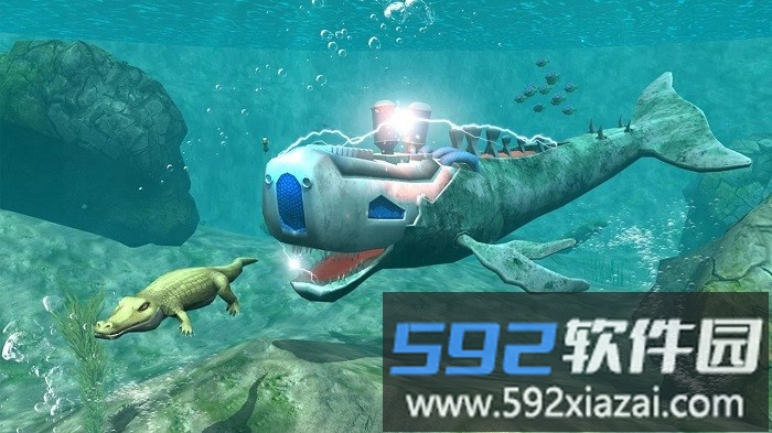 咬人鲨模拟器英文游戏截图3