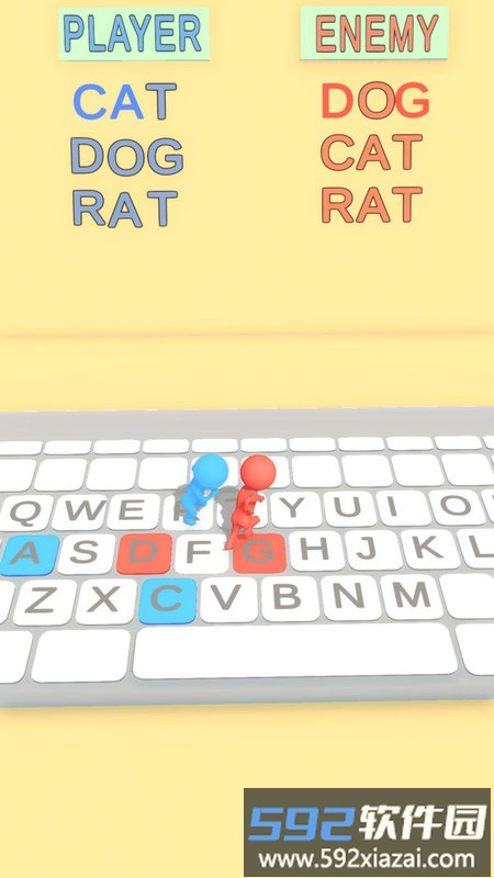 键盘打字王游戏截图2
