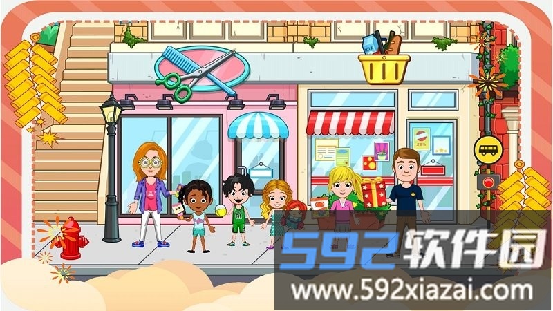 樱花小镇迷你美妆游戏截图1