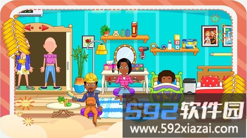 樱花小镇迷你美妆游戏截图3