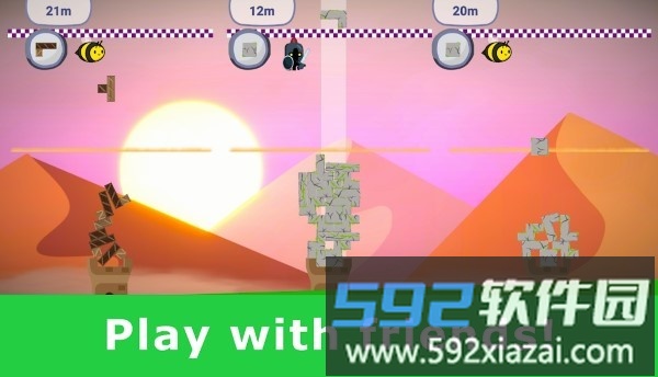 棘手的砖块游戏(erratic towers)截图2