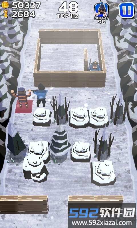 冬日逃亡者手机游戏(winter fugitives)截图1