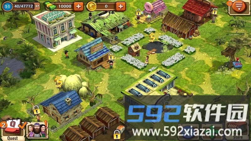 鸭子王朝无限金币版(Duck Dynasty)截图3