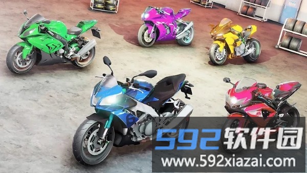 摩托车特技竞速赛游戏(turbo bike slame race)截图2