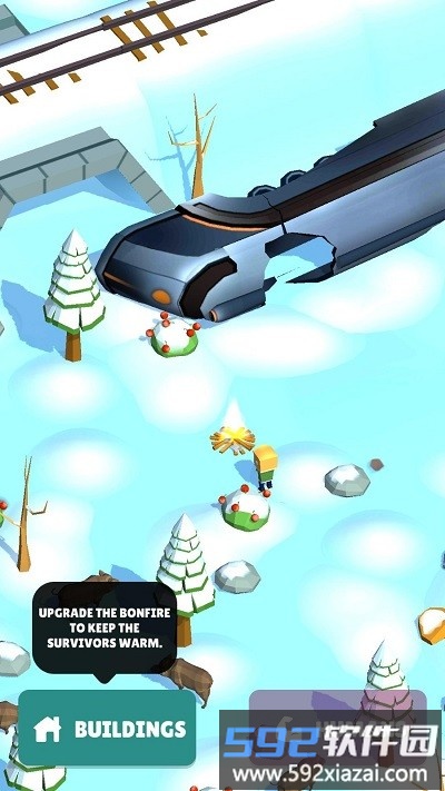冰冻森林冬季生存游戏截图3