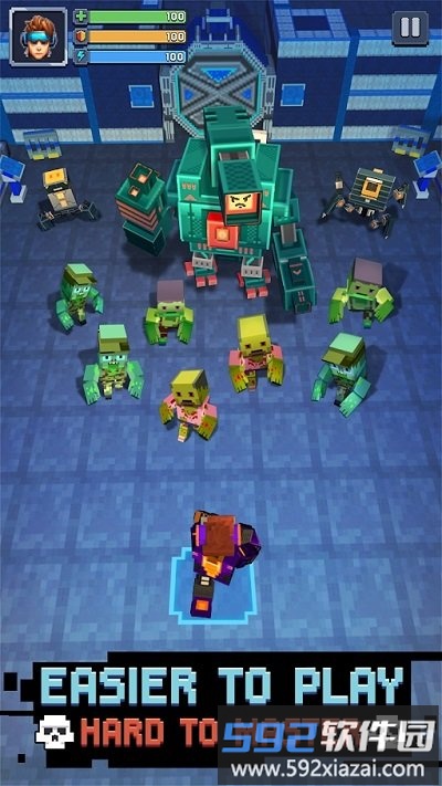 工艺像素猎人僵尸崛起最新版本截图3