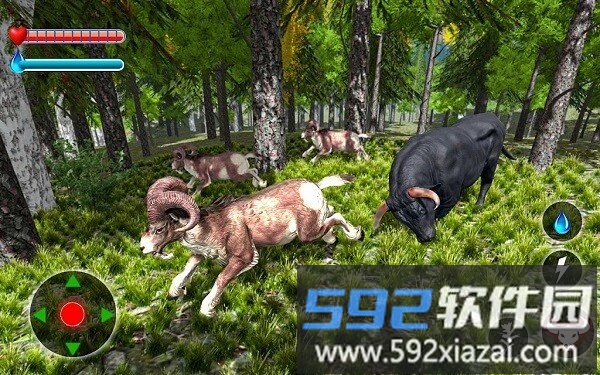 愤怒的公牛攻击捕食者3d手机版截图2