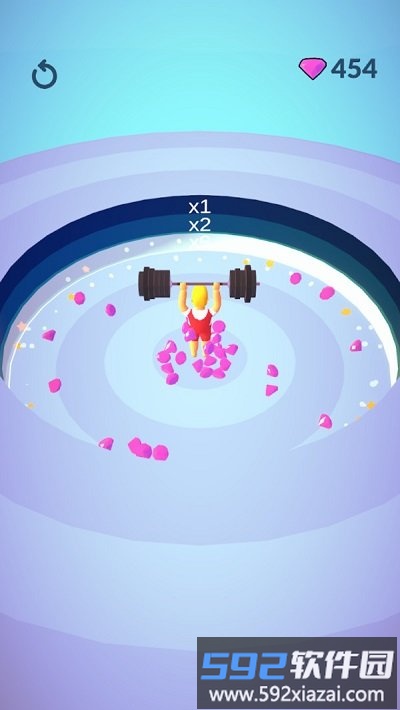 杠铃赛跑者小游戏截图4