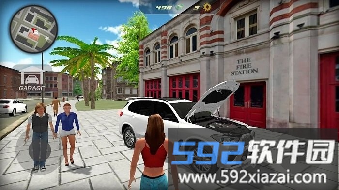 疯狂城市汽车模拟器游戏截图1