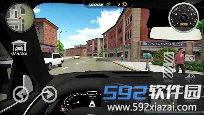 疯狂城市汽车模拟器游戏截图2