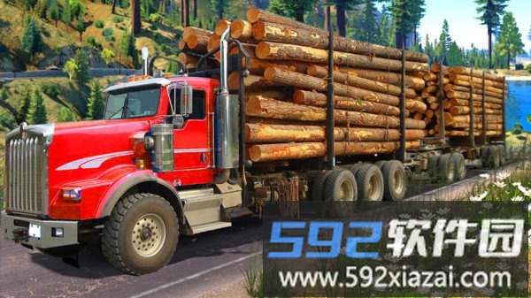 伐木货运卡车运输模拟器手机版截图2