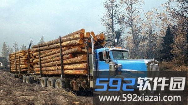 伐木货运卡车运输模拟器手机版截图4