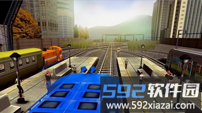 火车赛车游戏3d2手游(Train Racing 3D)截图2