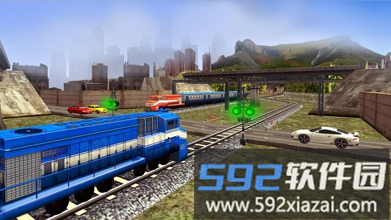 火车赛车游戏3d2手游(Train Racing 3D)截图3