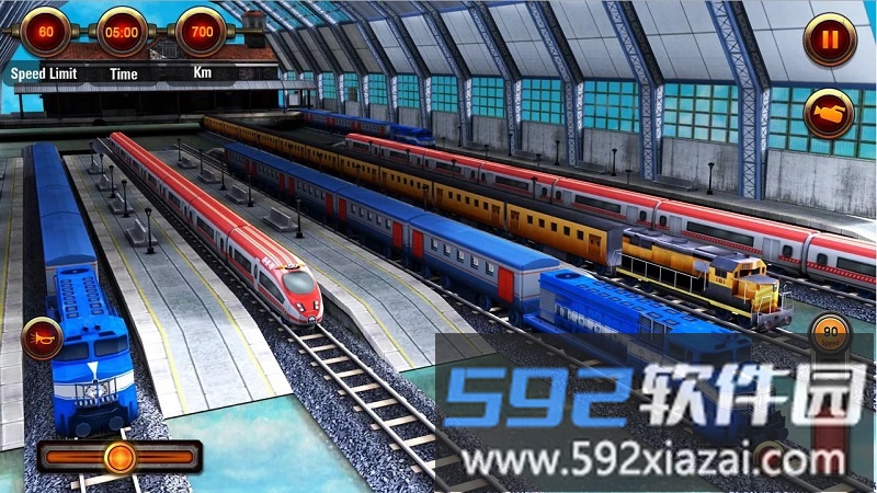 火车赛车游戏3d2手游(Train Racing 3D)截图4