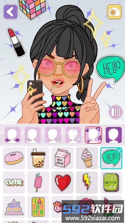 捏脸头像制作器游戏截图2