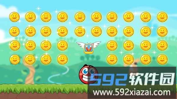 红色弹跳球英雄最新版(bounce ball)截图3