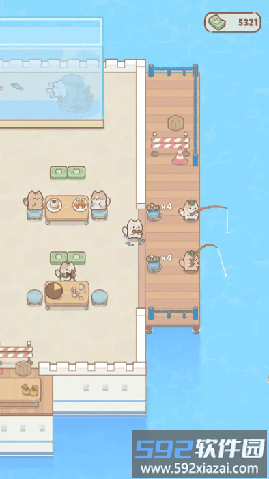 猫咪潜水员游戏截图1