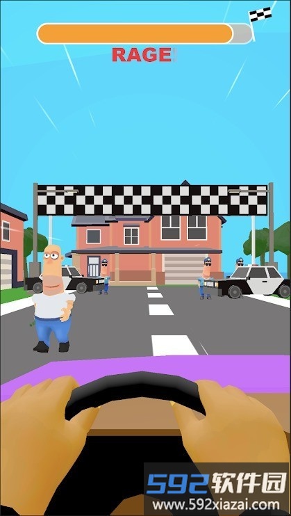 精神病司机游戏截图2