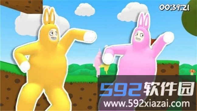 急速轻松躲避疯狂兔子人游戏截图2