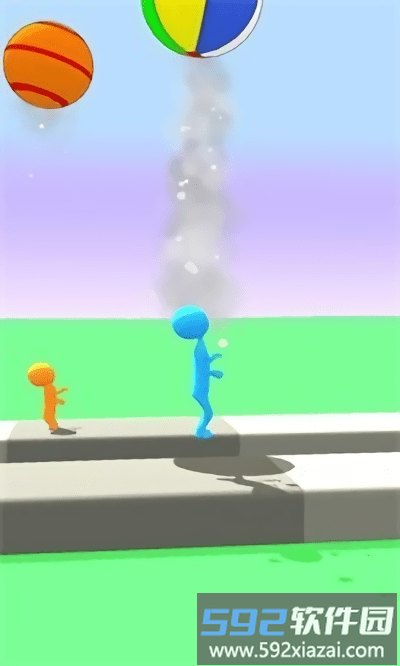 反弹冲刺游戏(bounce rush)截图1