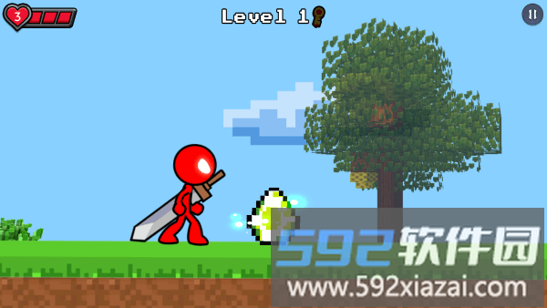 工艺世界火柴人战争游戏(stickman craft)截图2