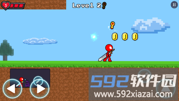 工艺世界火柴人战争游戏(stickman craft)截图3