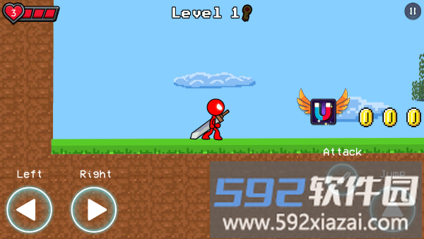 工艺世界火柴人战争游戏(stickman craft)截图4