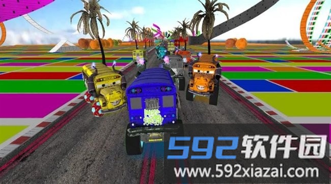 校车驾驶员游戏(School Bus Racing Highway)截图2