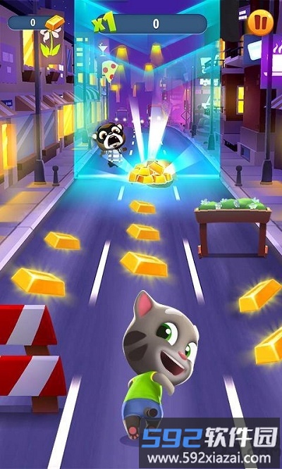 汤姆猫跑酷2官方版截图1