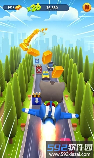 汤姆猫跑酷2官方版截图2