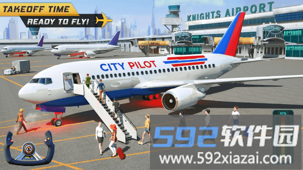 空中漂移飞机模拟器游戏截图2