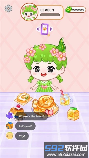 吃播女孩模拟游戏截图4