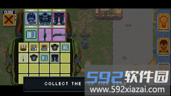 危险末日像素掠夺和枪战游戏截图1