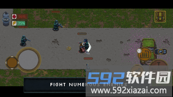 危险末日像素掠夺和枪战游戏截图4