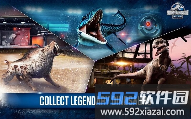 jurassic world手游(建设侏罗纪公园)截图1