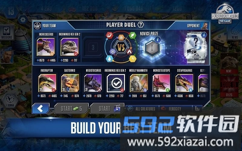 jurassic world手游(建设侏罗纪公园)截图2