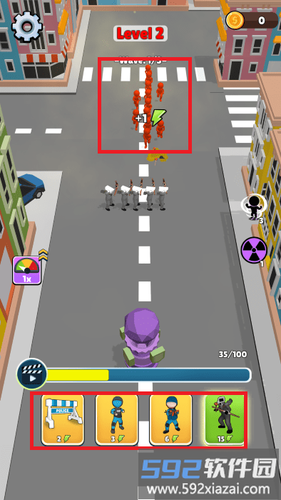 英雄防御外星怪物游戏截图2